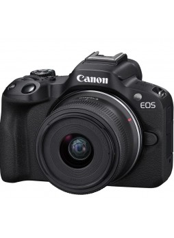 Canon EOS R50 Mirrorless Camera with 18-45mm Lens (Black) (Canon Malaysia)